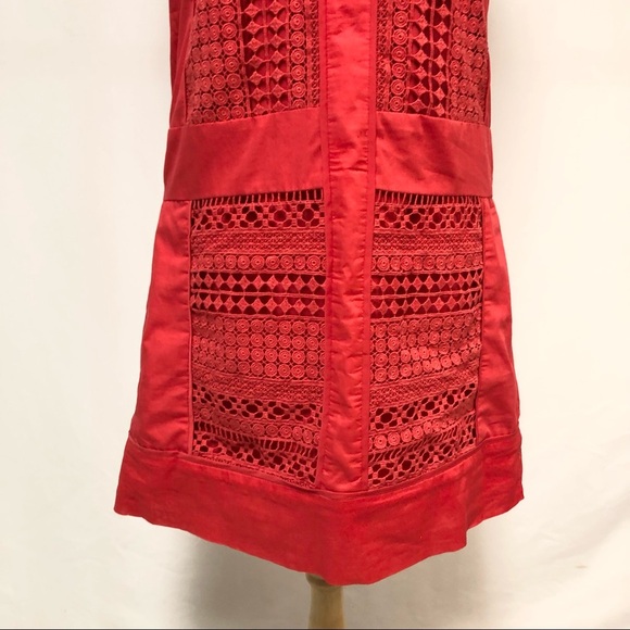 J. Crew Geo Lace Shift Dress Sz XS - Picture 6 of 12